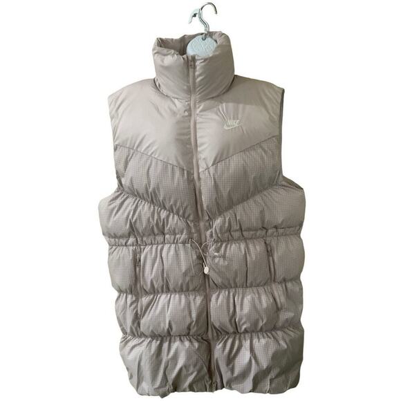 Nike Windrunner Therma-Fit Puffer Vest Coat Women Size XL Warm Winter Outerwear - Picture 9 of 16